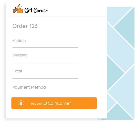 Coincorner Checkout Accept Bitcoin Payments - 